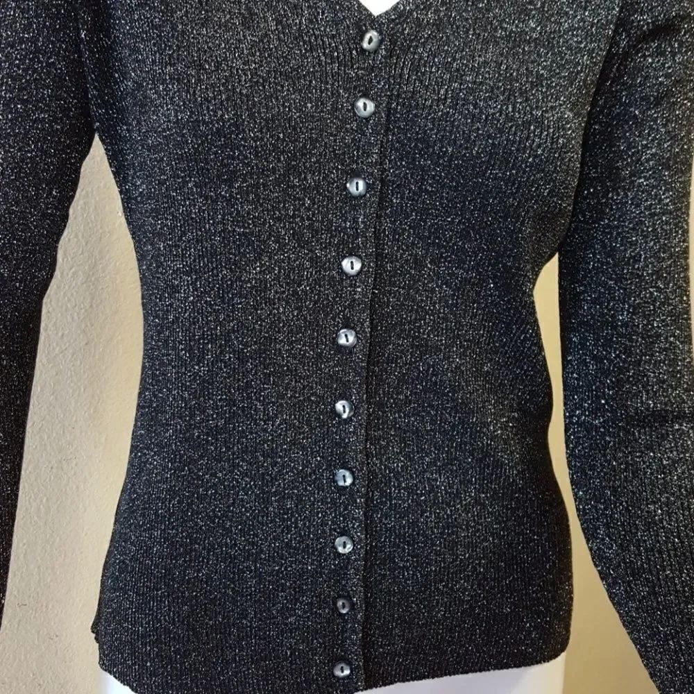 Petite Sophisticate Cardigan Size M - Picture 2 of 7